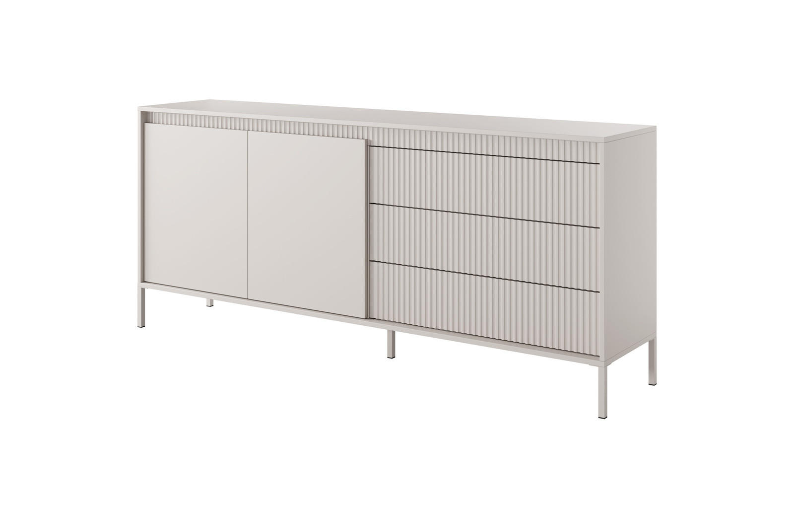 Ravio Sideboard Beige 187x81x39 cm