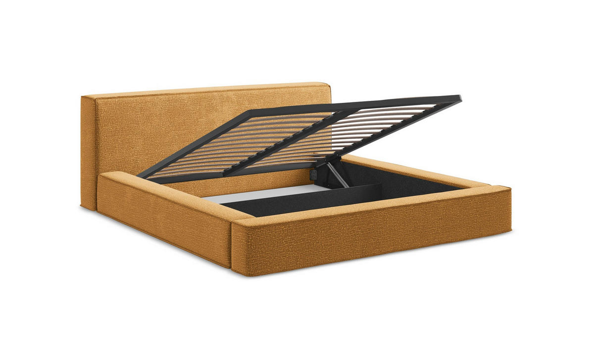 3-SITZER SOFA mit Schlaffunktion Chenille Stoff Grün - Schwarz/Grau, Kunststoff/Textil (244/79/102cm) - Makamii