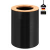KOSMETIKEIMER SEGNO 5,5 Liter, schwarz - Schwarz, Kunststoff (19/24.5/19cm) - bremermann