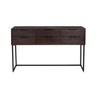 BEISTELLTISCH Webster - Braun - 35/135/82 cm - Braun, Holz (35/135/82cm)