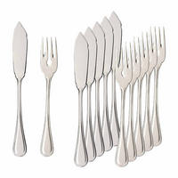 FISCHBESTECK Neufaden Merlemont silber 6er Set - Silberfarben, Metall - Villeroy & Boch