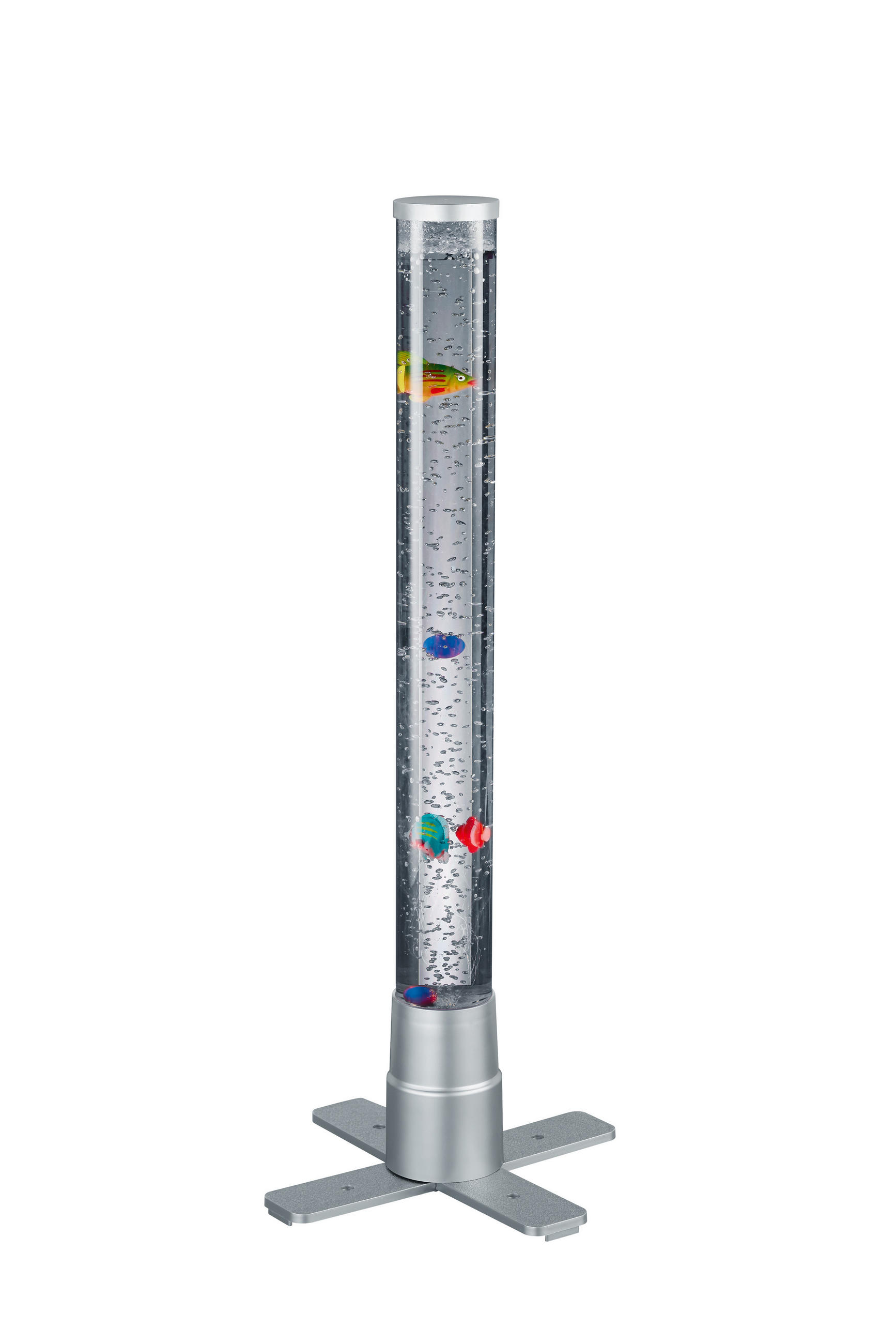 Trio Leuchten Tischlampe Grau 24.6x61x24.6 cm
