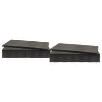 TERRASSENFLIESE - 12er-Set - Grau, Kunststoff (60/30/2cm) - home24