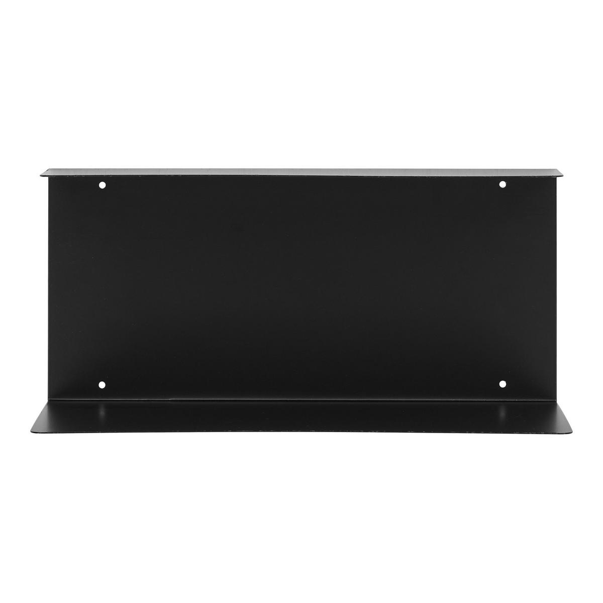 WANDREGAL Lille Stahl Schwarz - Schwarz, Metall (40/18/18cm) - tinkaro