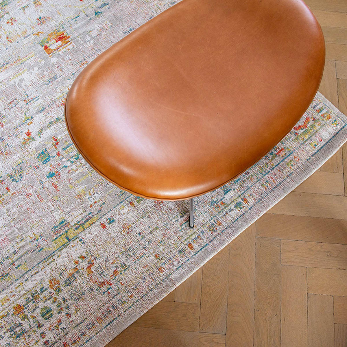 TEPPICH Turkish Delight Antiquarian Ushak 140/200 cm - Beige, Textil (140/200cm) - Louis De Poortere