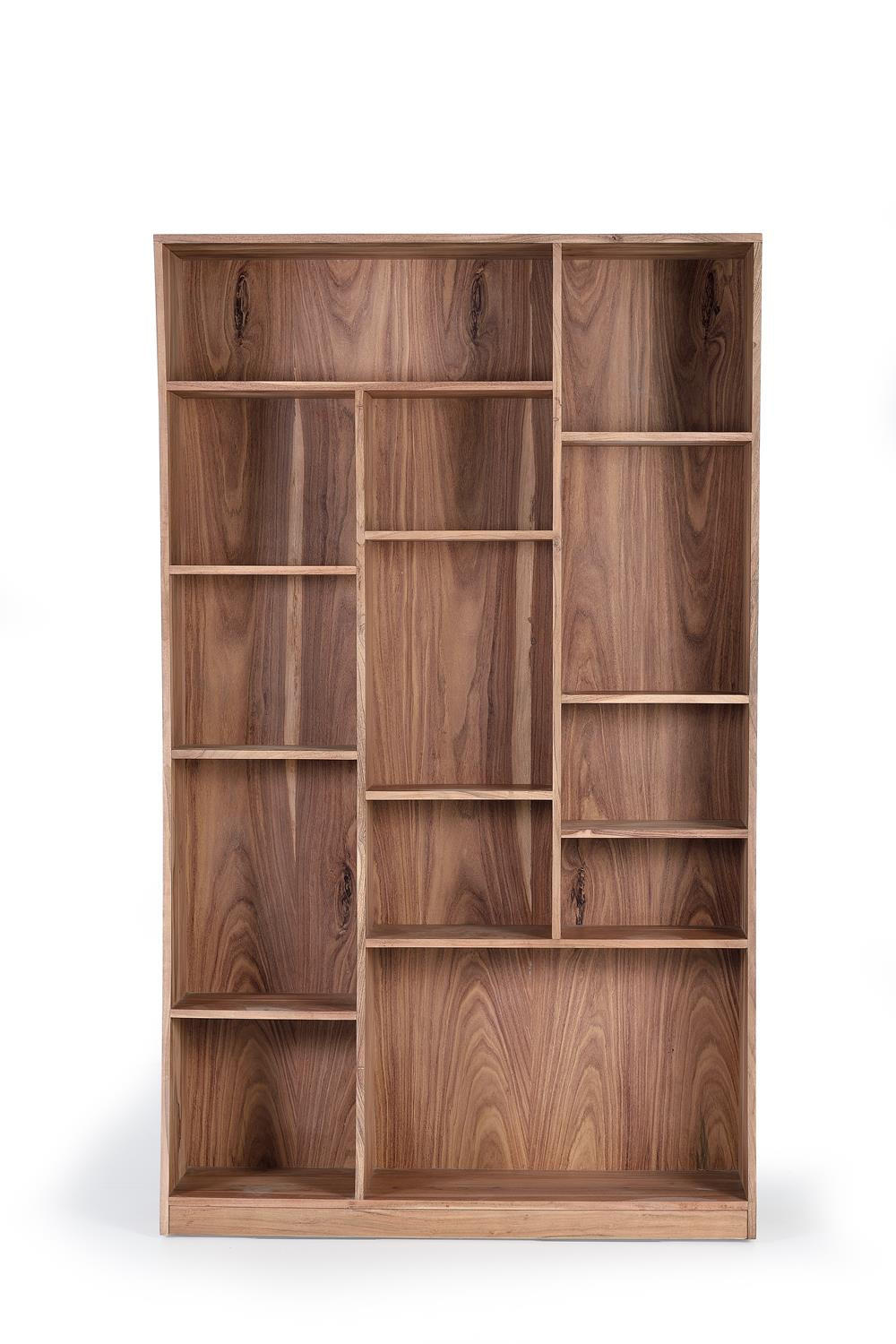 Giner y Colomer Bücherregal Braun 120x200x38 cm