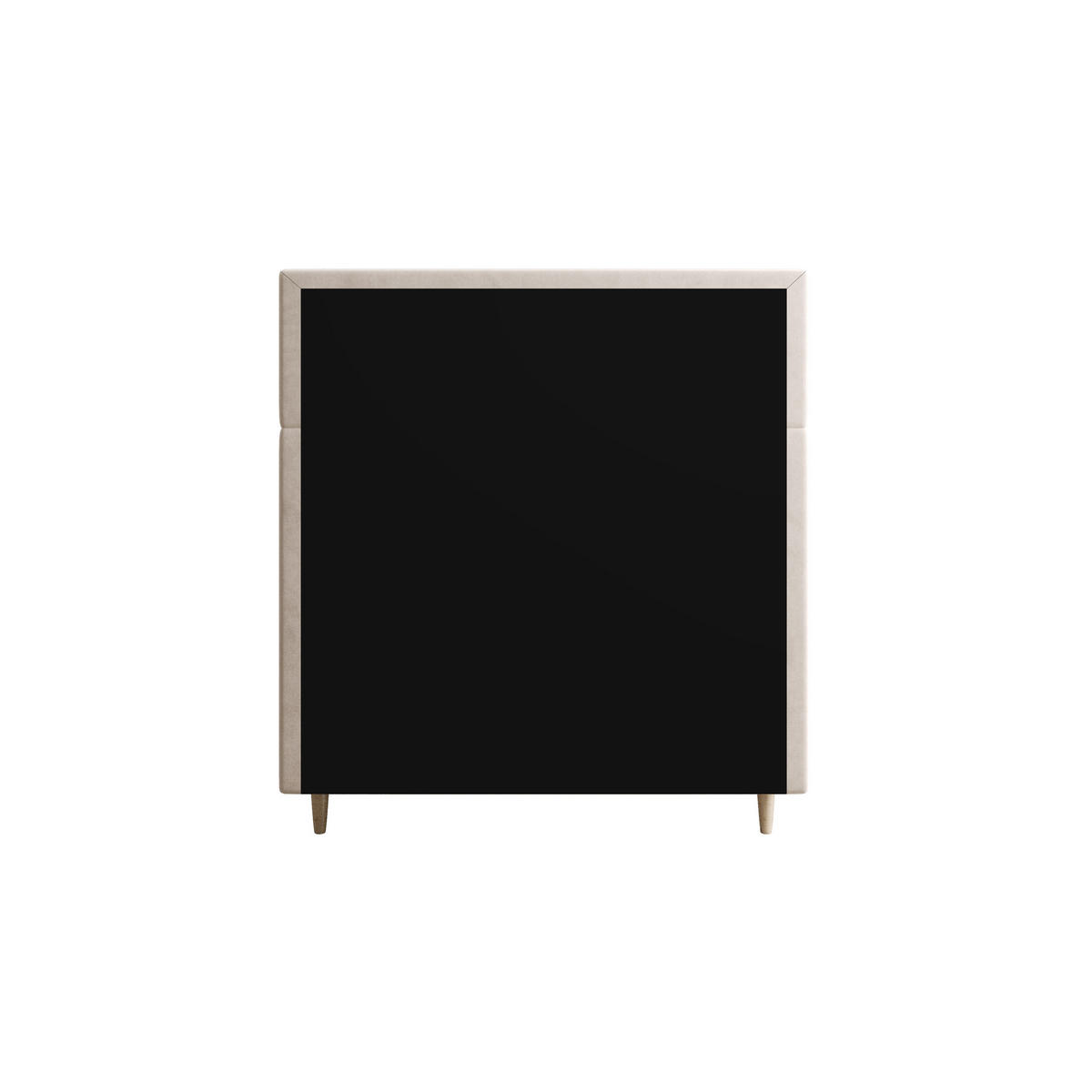 BOXBETT FLO 120x200 Itaka 16, mit Matratze H3, Bonell und Topper, Creme - Creme, Holz/Textil (120/200cm) - Bedante