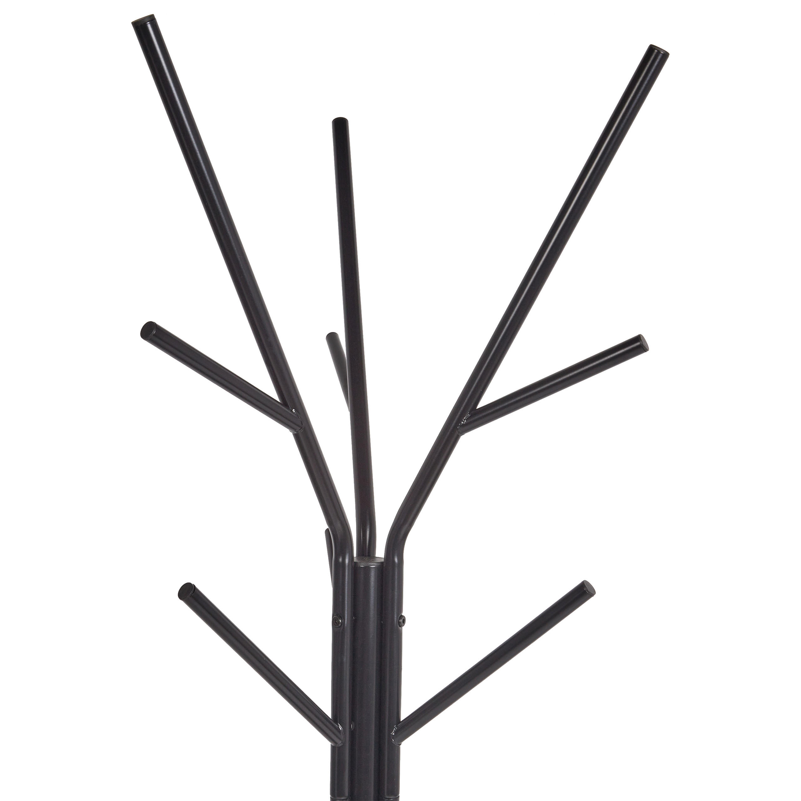 GARDEROBENSTÄNDER Metall schwarz 181 cm Colby - Schwarz, Metall (33/180/33cm) - Beliani