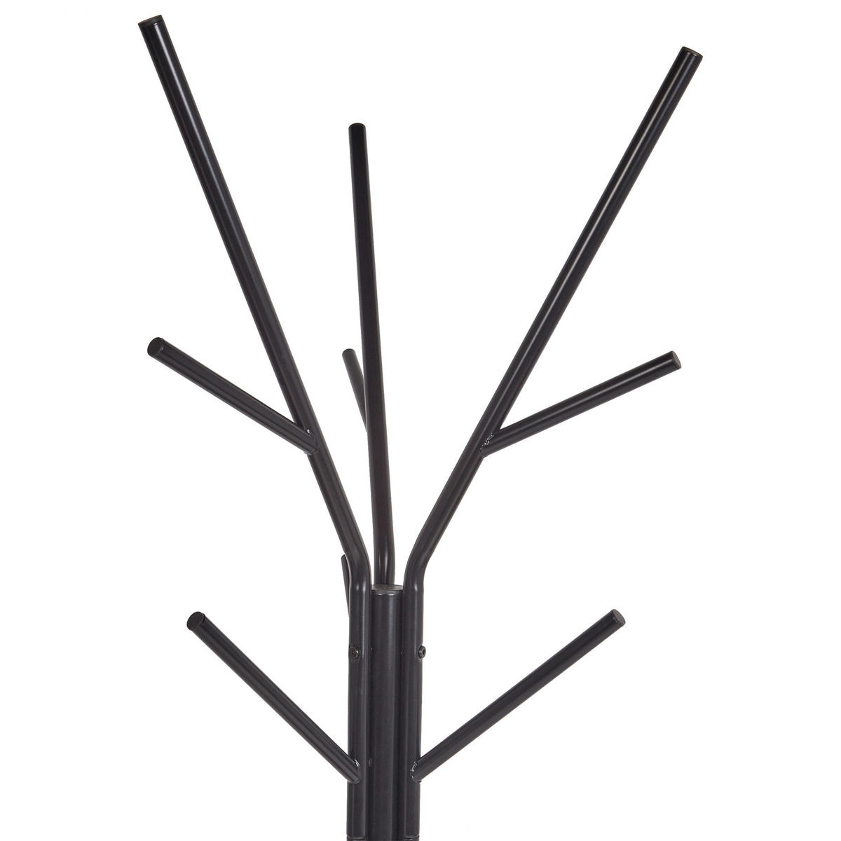 GARDEROBENSTÄNDER Metall schwarz 181 cm Colby - Schwarz, Metall (33/180/33cm) - Beliani