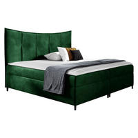 BOXBETT Bergamo - Smaragdgrün, Holz (160/200cm) - MIRJAN24
