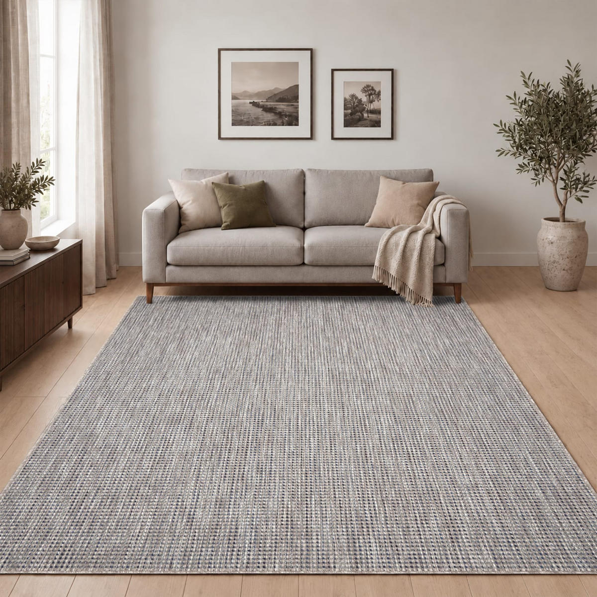 OUTDOORTEPPICH 80/150 cm Napoli 777 - Blau, Kunststoff (80/150cm) - Paco Home