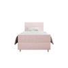 BOXBETT FLO PLUS 100x200 Itaka 58, mit Matratze H3 und Topper, Rosa - Rosa, Holz/Textil (100/200cm) - Bedante