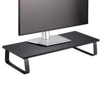 MONITORSTÄNDER STANFORD - Schwarz, Holzwerkstoff/Metall (26/60/12cm) - IDIMEX