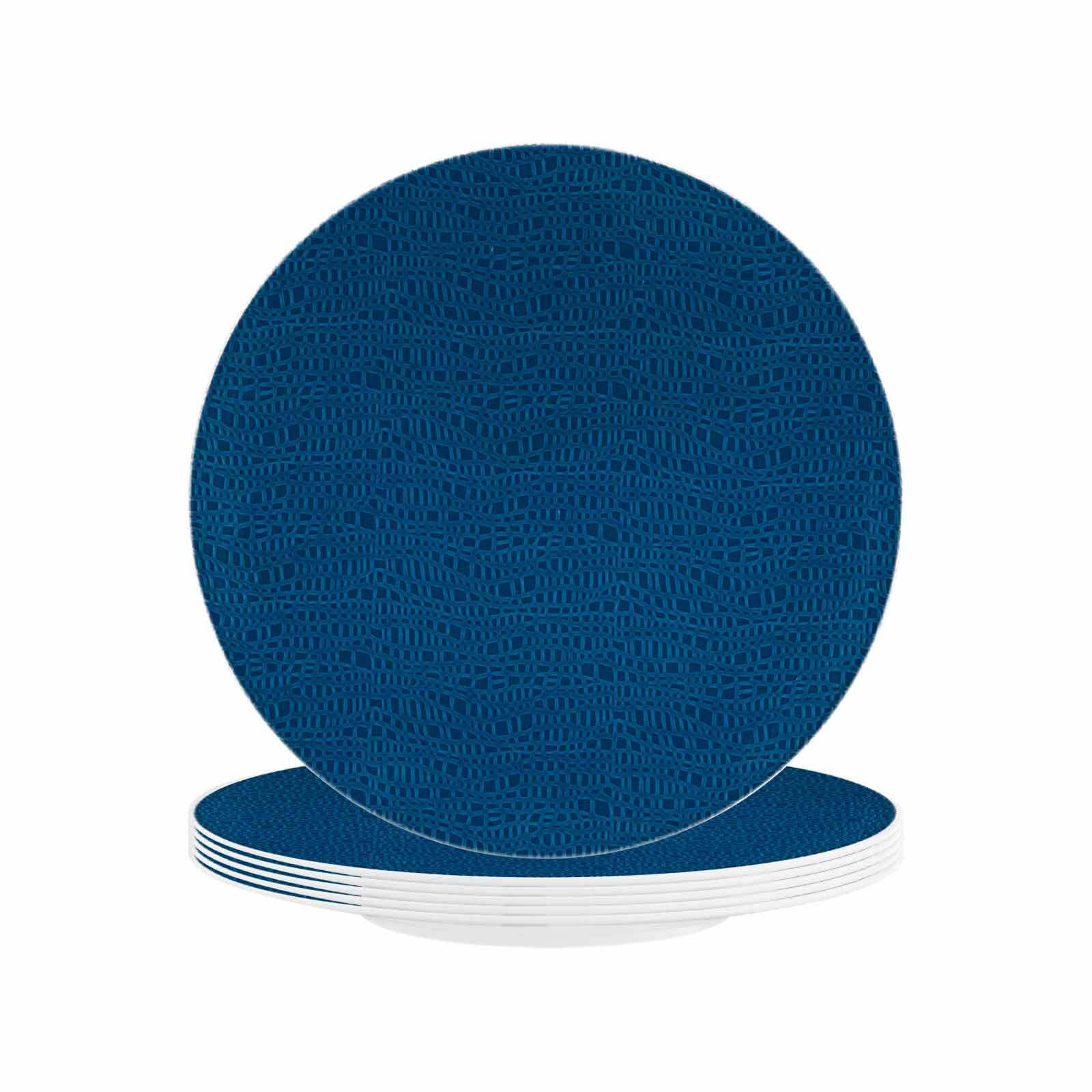 FRÜHSTÜCKSTELLER Life Fashion Classic Blue ø 22,5 cm 6er Set - Blau, Keramik (22.5cm) - Seltmann Weiden
