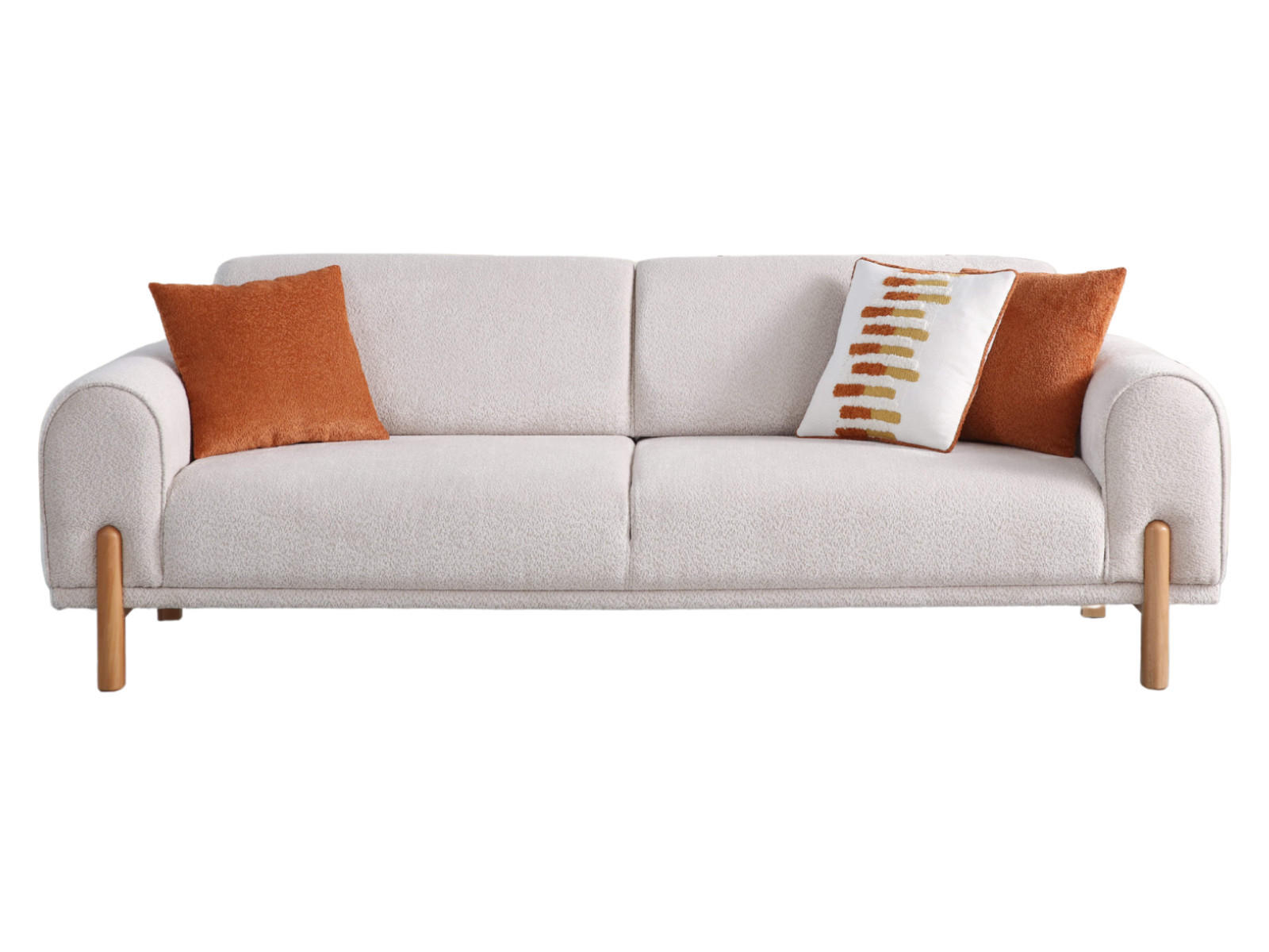 XXXLutz 2-Sitzer Beige 185x81x93 cm