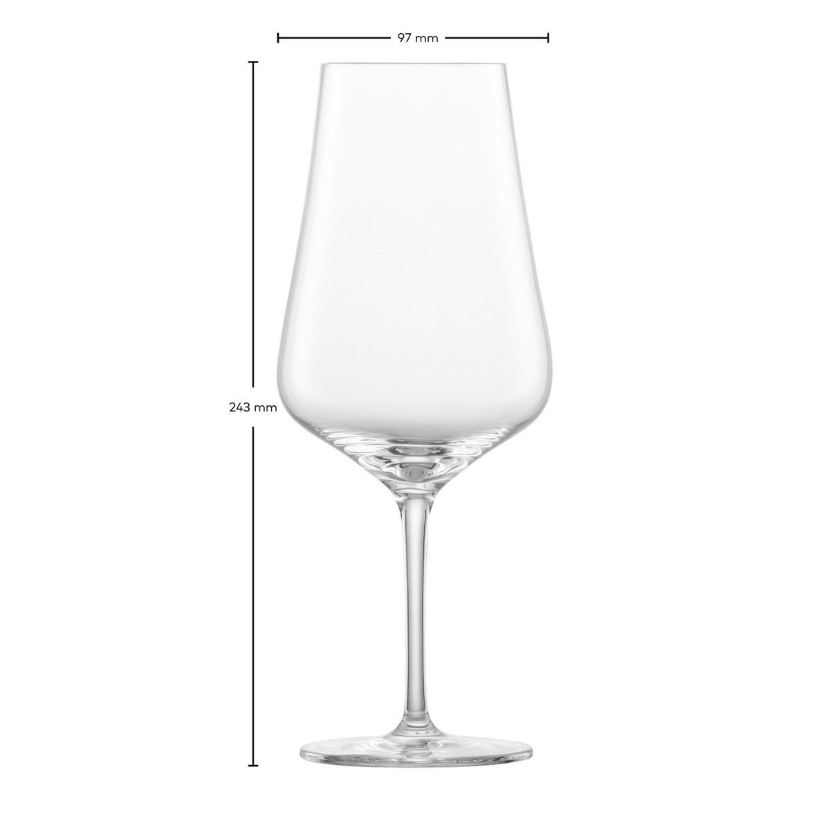 BORDEAUX ROTWEINGLÄSER Bouquet transparent 660 ml 2er Set - Transparent, Glas (0.66L) - Zwiesel Glas