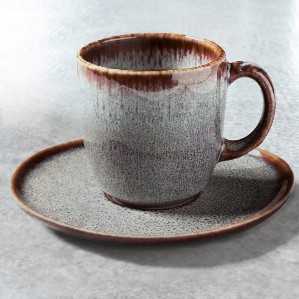 KAFFEETASSEN Lave Beige 190 ml 6er Set - Beige, Keramik (0.19L) - like.Villeroy & Boch
