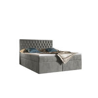 BOXBETT Monett Hellgrau 140x200 cm - Hellgrau, Textil (140/200cm) - B&B Home