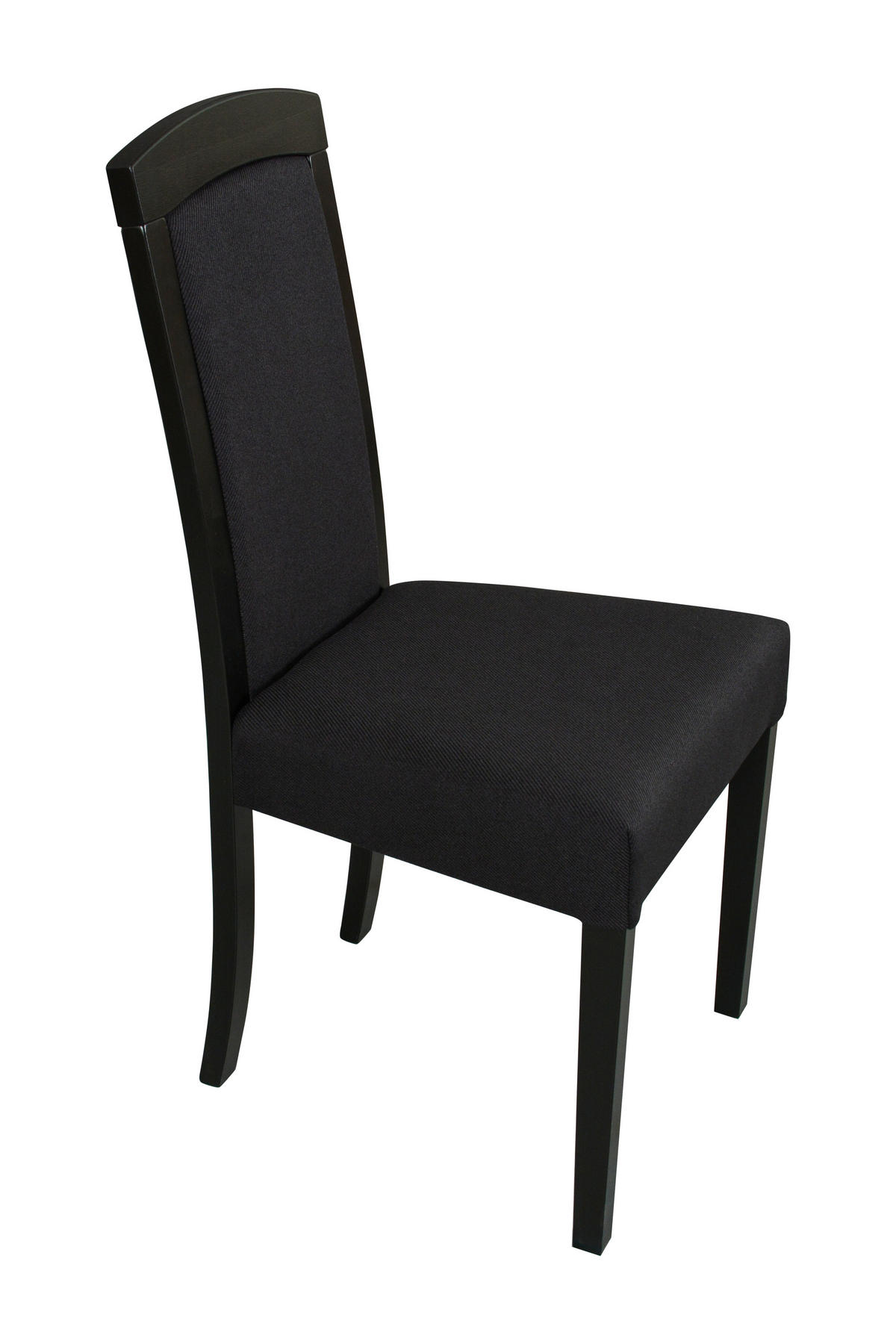 STUHL 2er Roma 7, schwarz - Schwarz, Holz (45/96/41cm) - Leaf Design