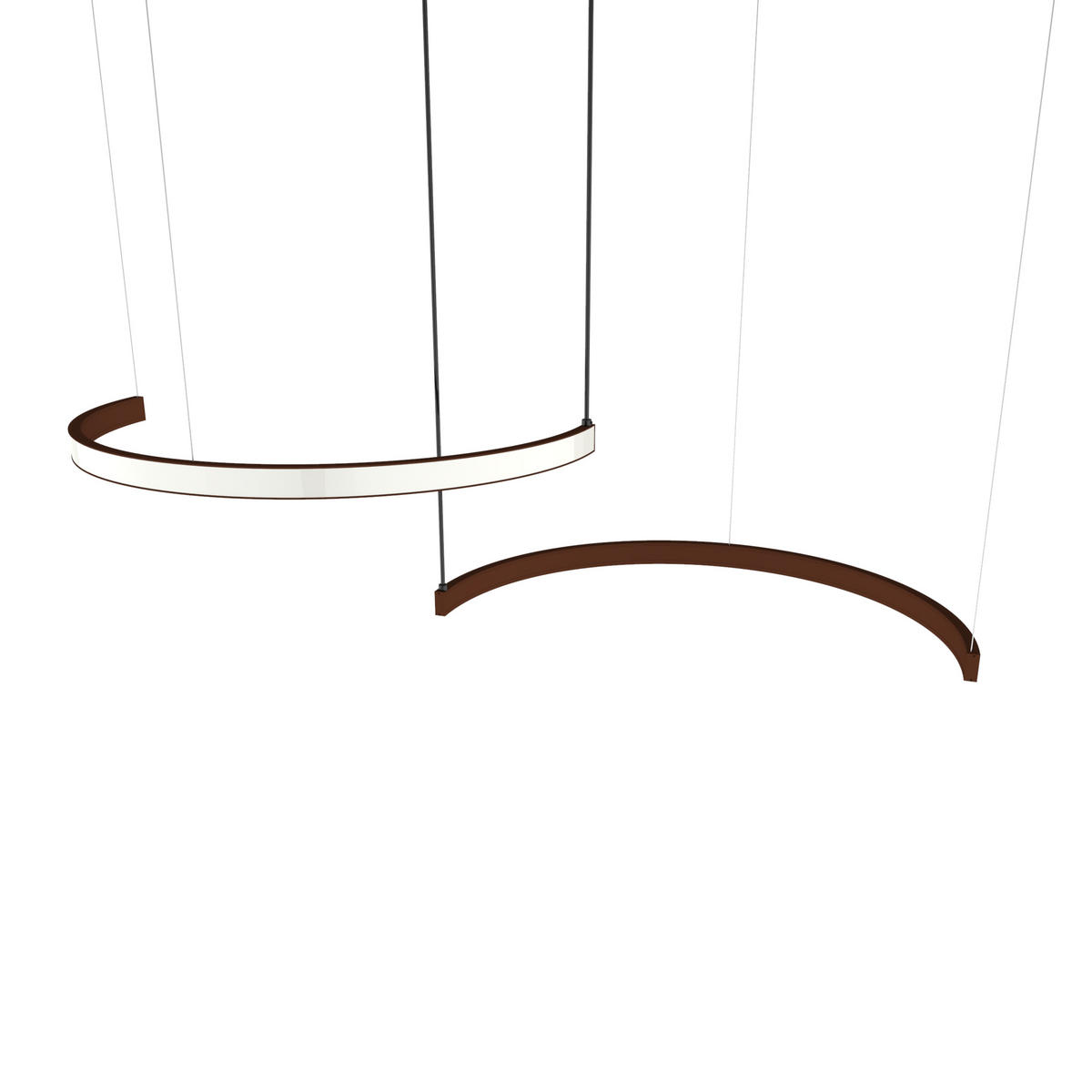 LED-HÄNGELEUCHTE - Grau, Metall (3.1/62/120cm) - Lumicom