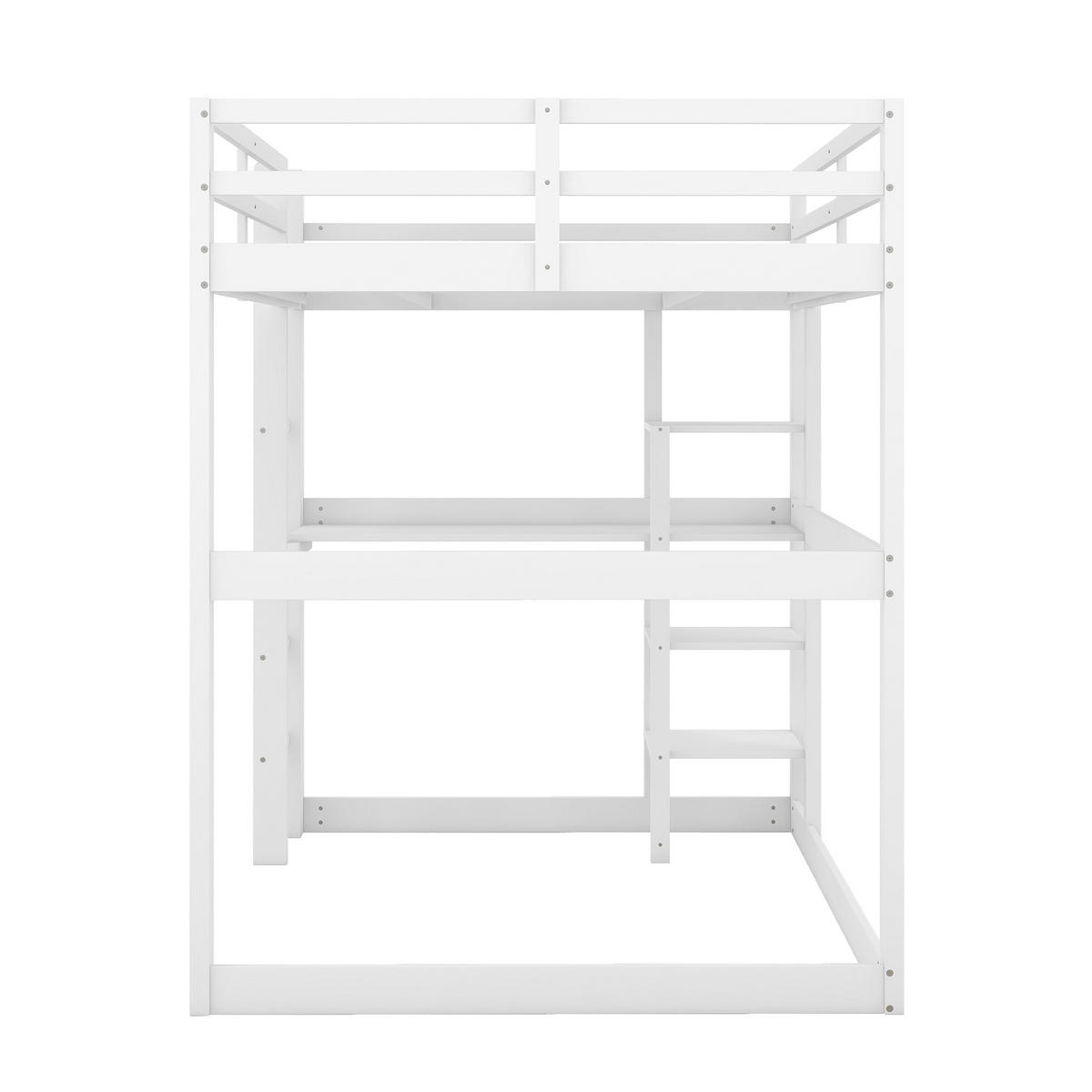 HOCHBETT Kiefer 140/200 cm Weiß - Weiß, Holz - Raumix