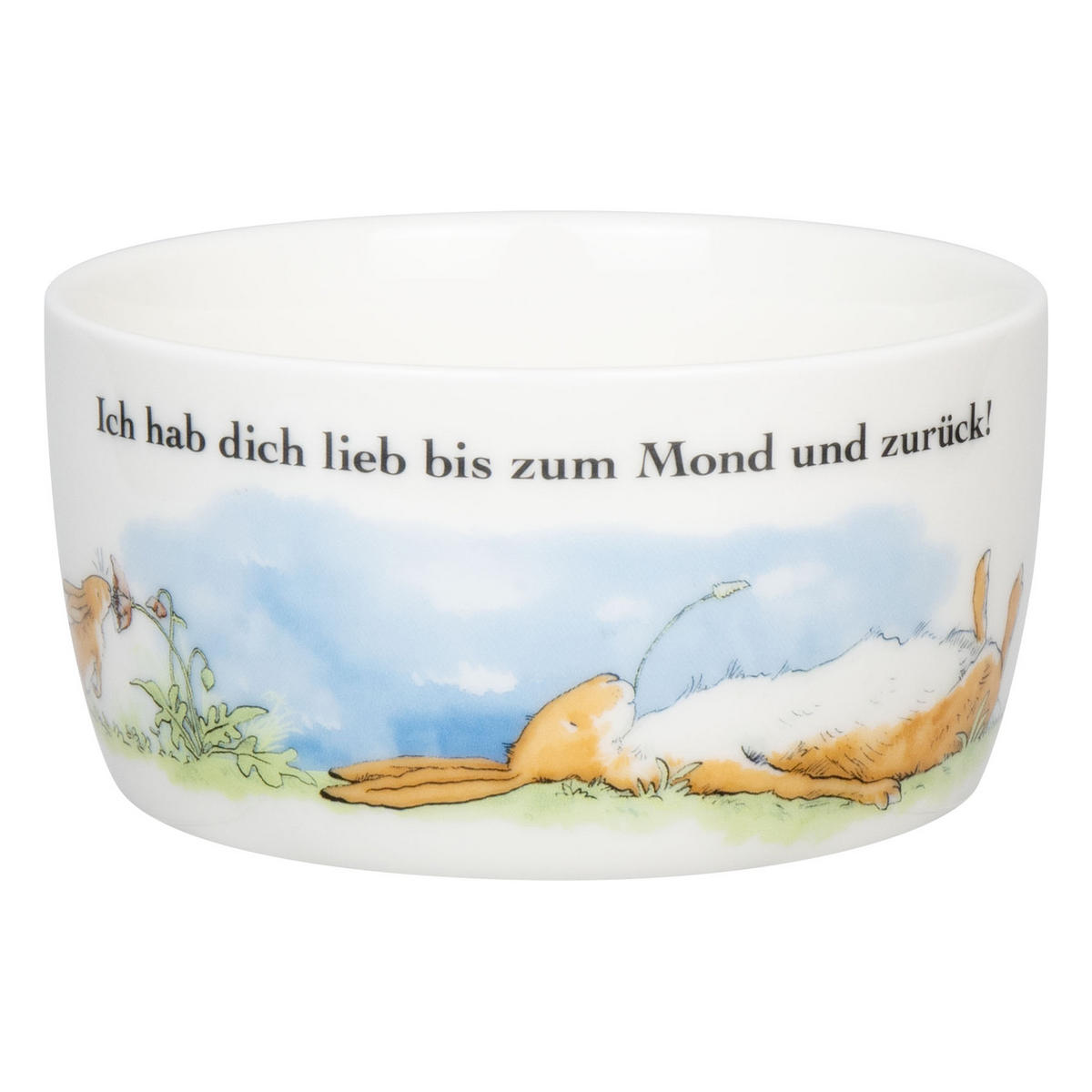 MÜSLISCHALE Weißt du eigentlich - Naturfarben, Keramik (0.38L) - Könitz