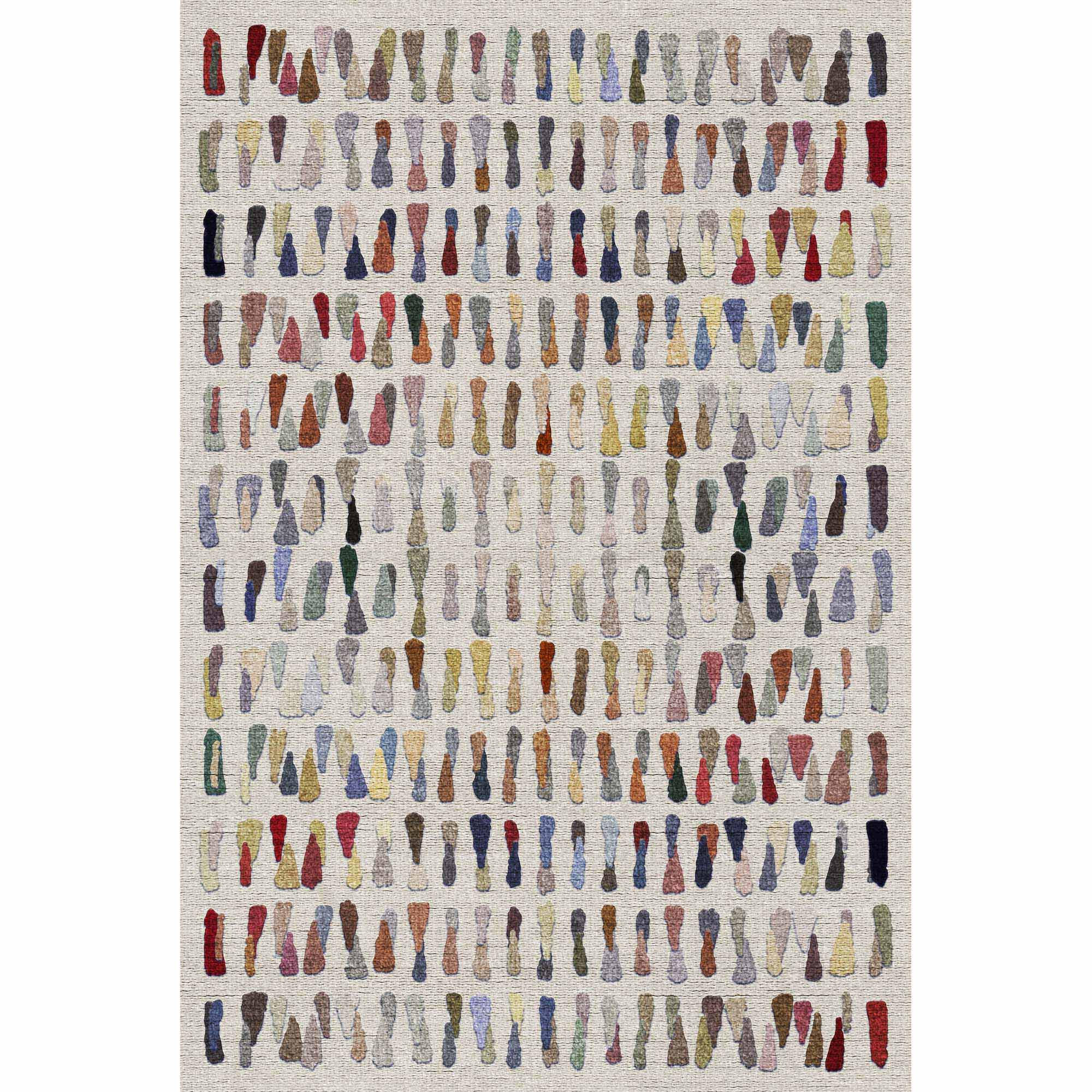 TEPPICH Zola 200x300 cm - Multicolor, Textil (200/300cm) - Bamyum