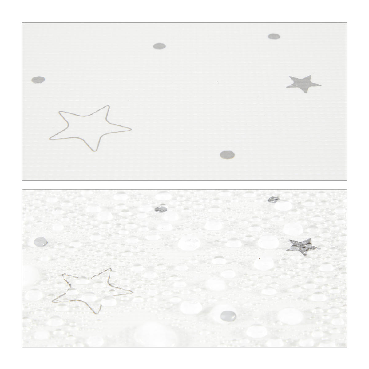 8XPUZZLEMATTE - Weiß, Kunststoff (51/51cm) - Relaxdays