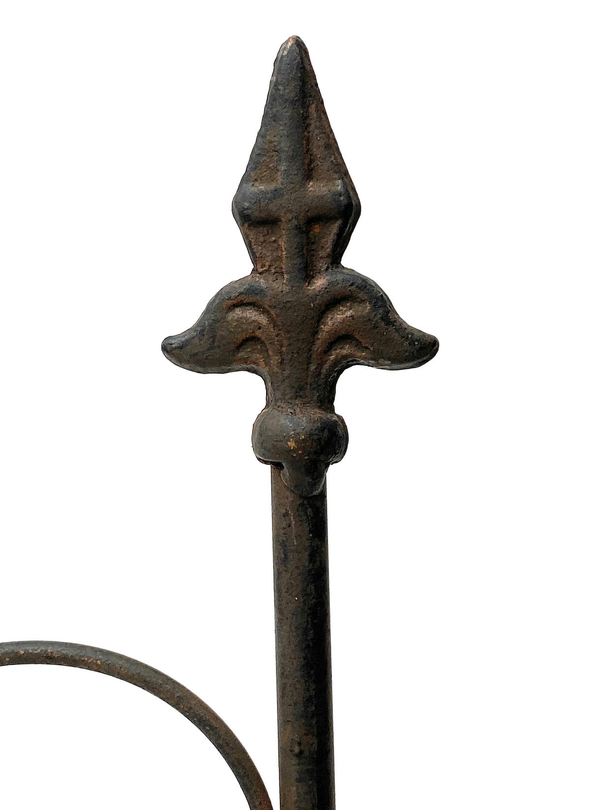 RANKHILFE Freistehend Metall Braun 60 cm 96016 - Braun, Metall (60/50/8cm) - DanDiBo