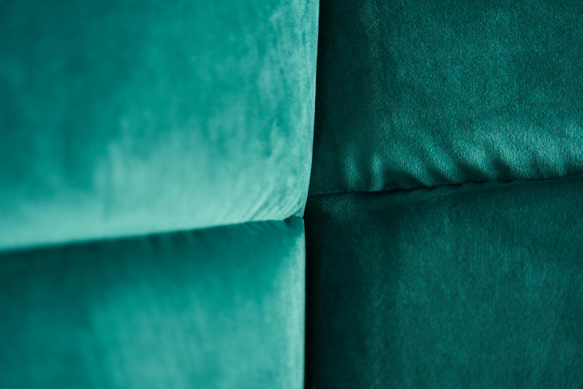 BIG SOFA NERLA Grün Webstoff - Dunkelbraun/Schwarz, Textil (260/78/165cm) - KAWOLA