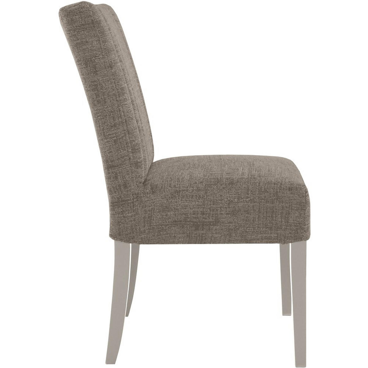 STUHL FREYA mit kaschmirfarbenen Holzbeinen, Polsterstuhl, Hellbraun - Kaschmir/Hellbraun, Holz (47/94/42cm) - Beautysofa