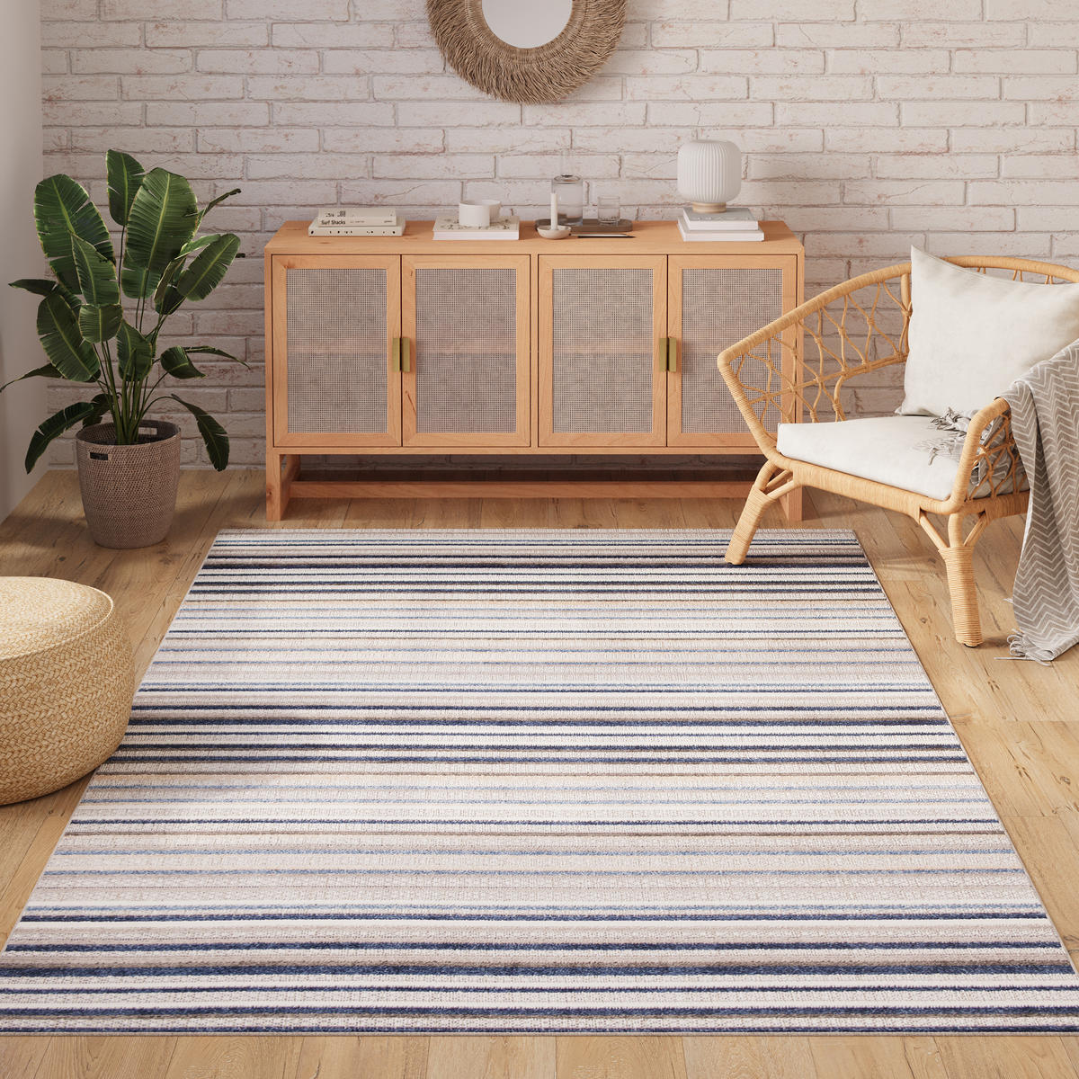 TEPPICH PATIO Grau 200/300 cm - Grau, Kunststoff (200/300cm) - Tapiso