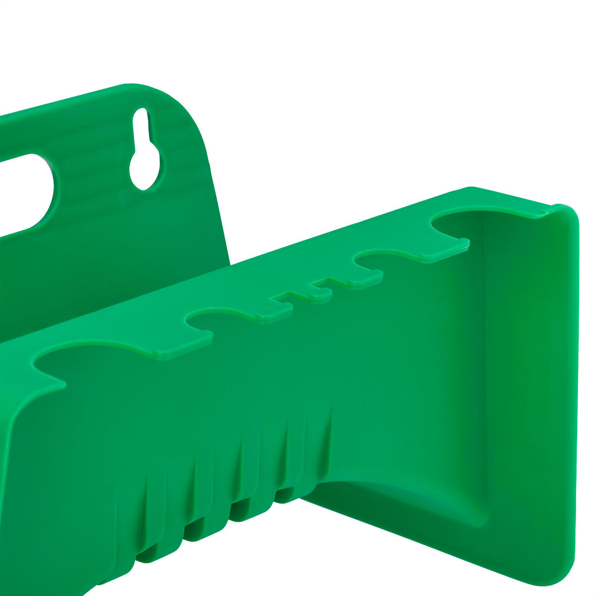 4XSCHLAUCHHALTER - Grün, Kunststoff (23.5/14.5/16cm) - Relaxdays