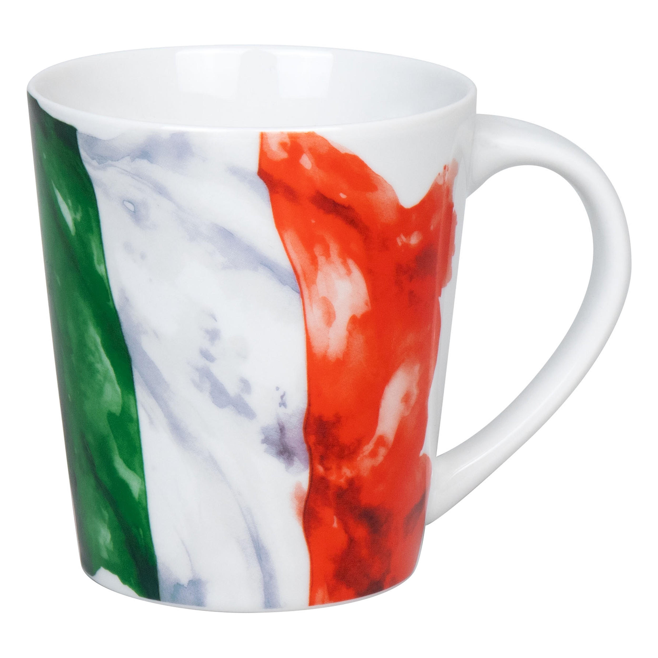 KAFFEEBECHER Flagge Italien - Naturfarben, Keramik (0.38L) - Könitz