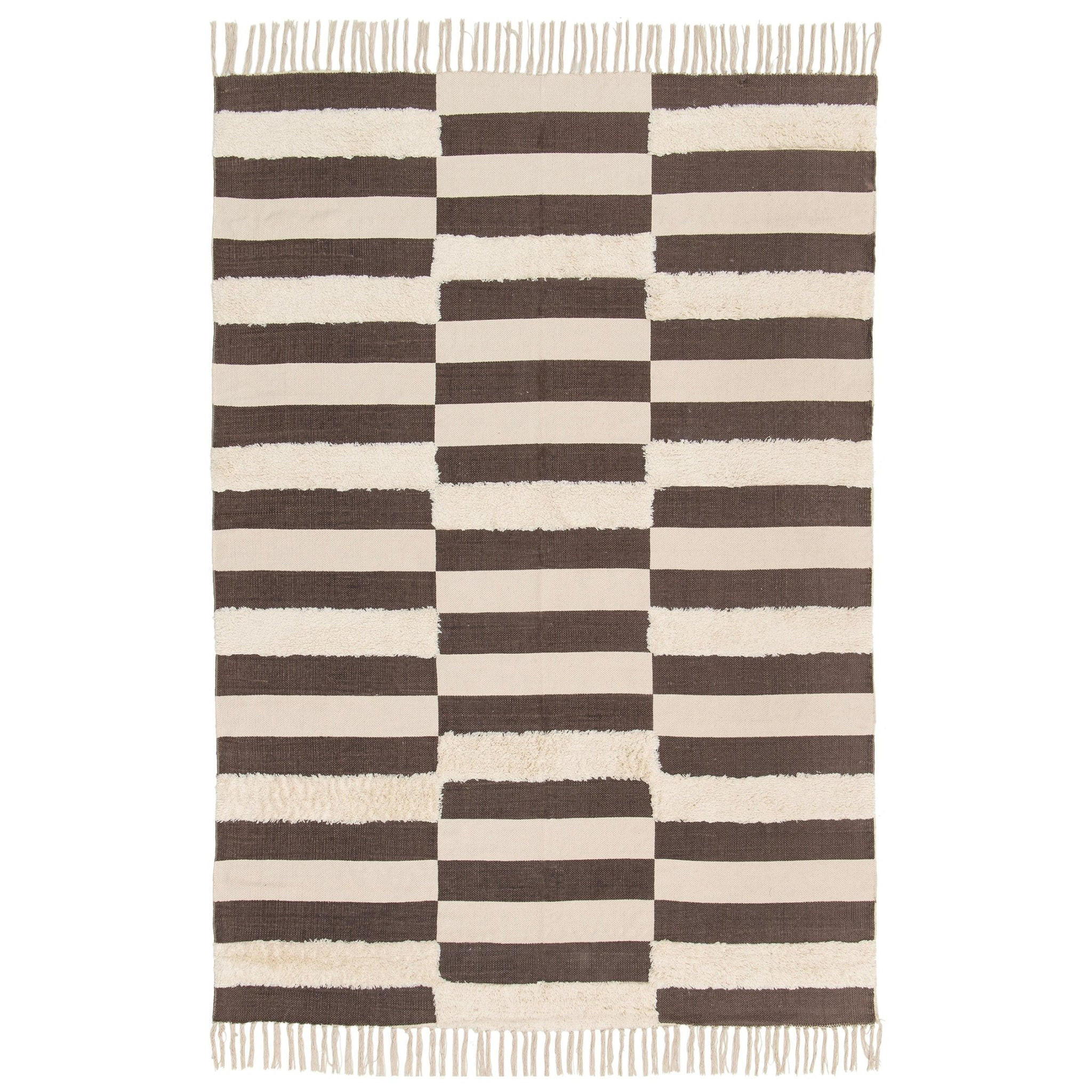 TEPPICH, Pflegeleichter Designerteppich schwarz - Schwarz, Naturmaterialien (160/230cm) - AFK Living