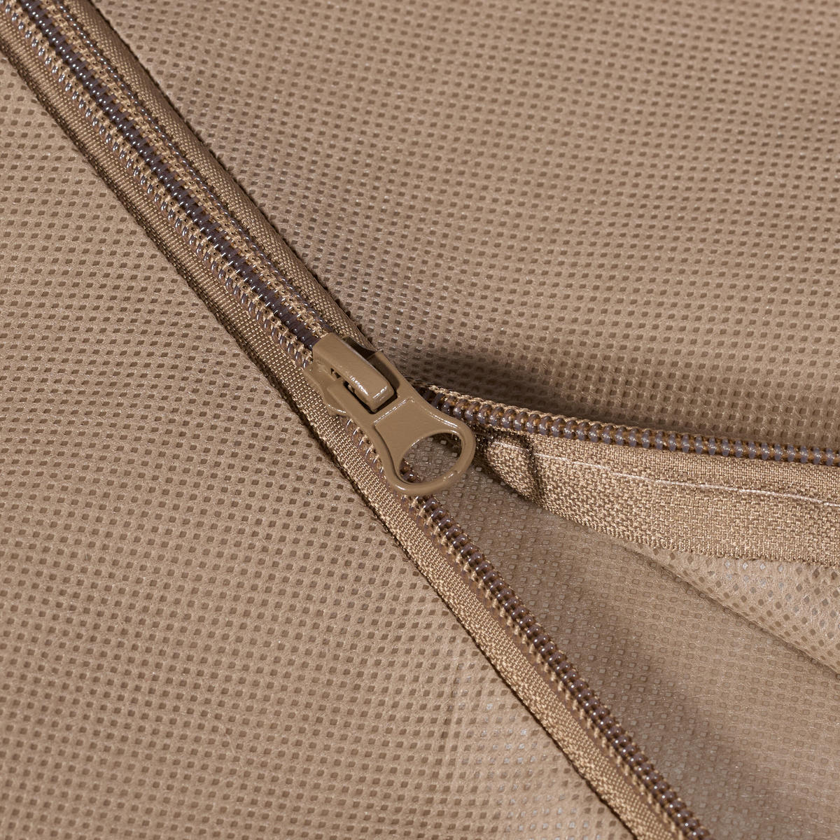 PFLANZENSCHUTZHAUBE Beige 3er-Set Reißverschluss 140x80 cm - Beige, Kunststoff/Textil (80/140/0.5cm) - Relaxdays