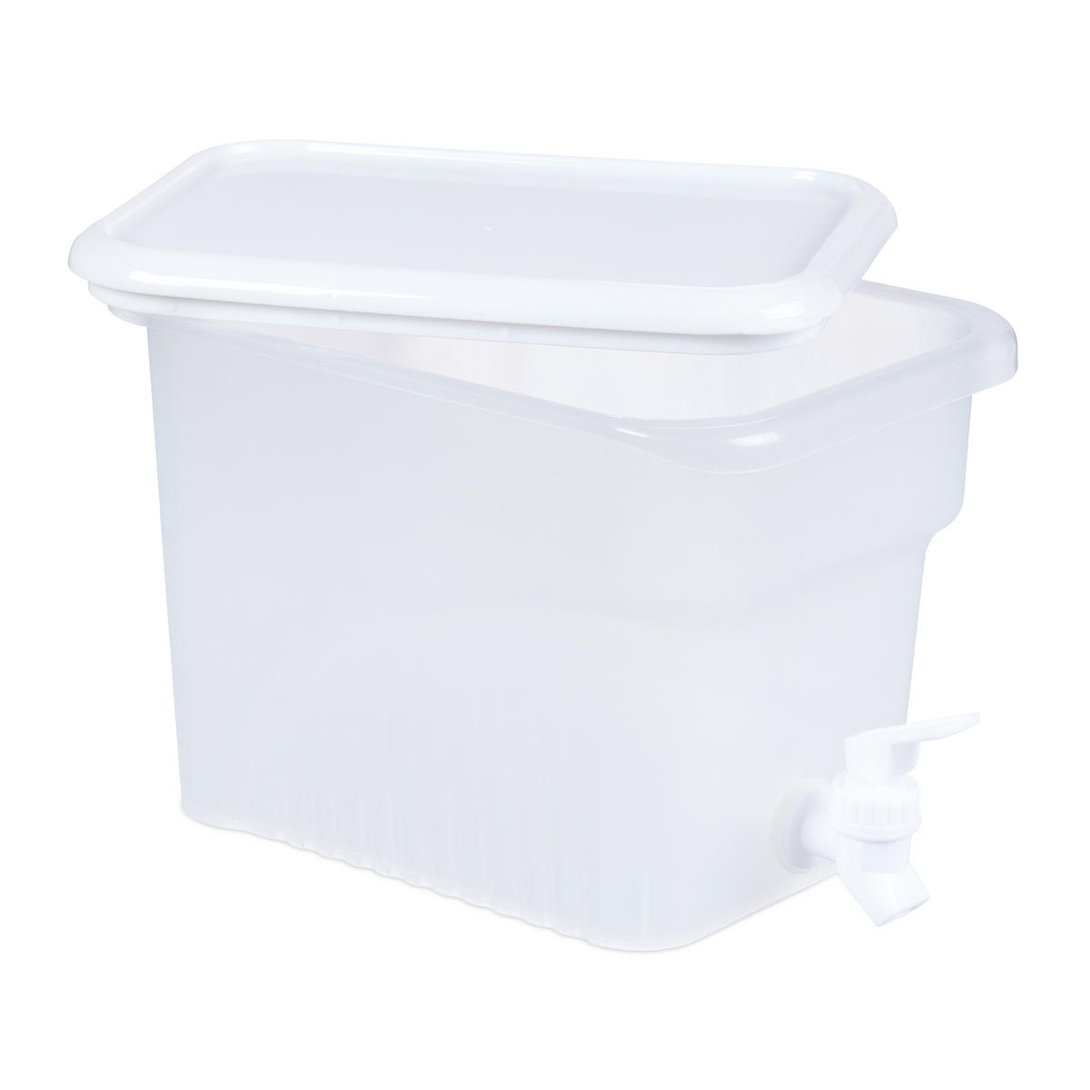 GETRÄNKESPENDER - Transparent, Kunststoff (4.8L) - Relaxdays