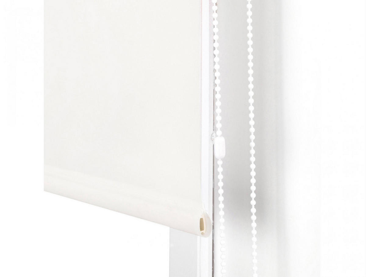 ROLLBARES Undurchsichtige Rollo Einfacher Einbau - Hellgrau, Textil (140/180/1cm) - Purline