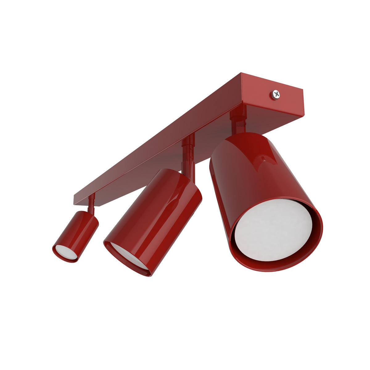 DECKENLEUCHTE - Rot, Metall (6/70/6cm) - Lumicom