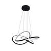 HÄNGELEUCHTE Zephyr 53/53/16 cm - Schwarz, Metall (53/53/16cm) - Nettlife