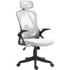 CHEFSESSEL Stoff Grau - Schwarz/Grau, Kunststoff/Textil (58/122/66cm) - CLP