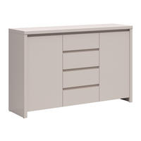 SIDEBOARD Soren Kaschmir - Beige, Holzwerkstoff (143.5/92/40.5cm) - Petits-meubles