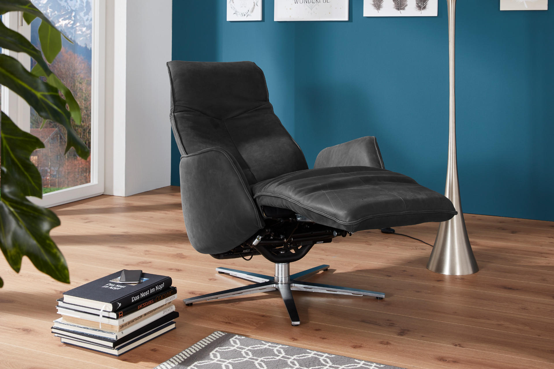 komfort schwarz himolla Relaxsessel