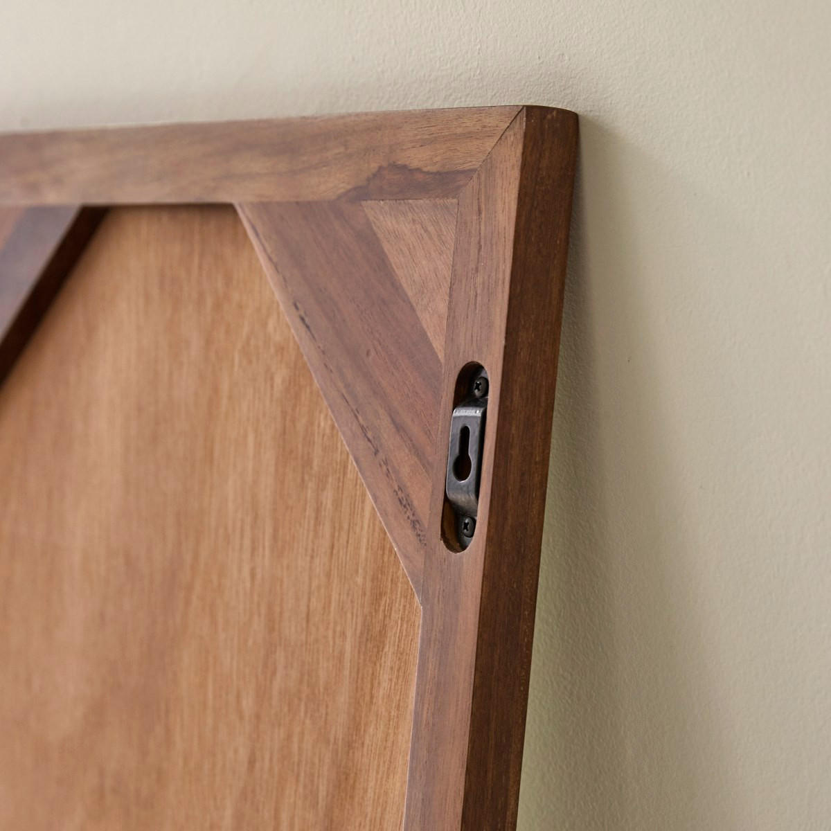 SPIEGEL Galyno Braun aus Palisander - Braun, Holz (50/75/15cm) - Tikamoon