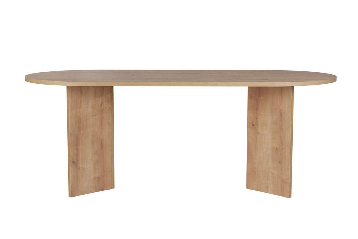 ESSTISCH Sabella Eiche - Braun, Holz (90/200/75cm) - Habitat Garten