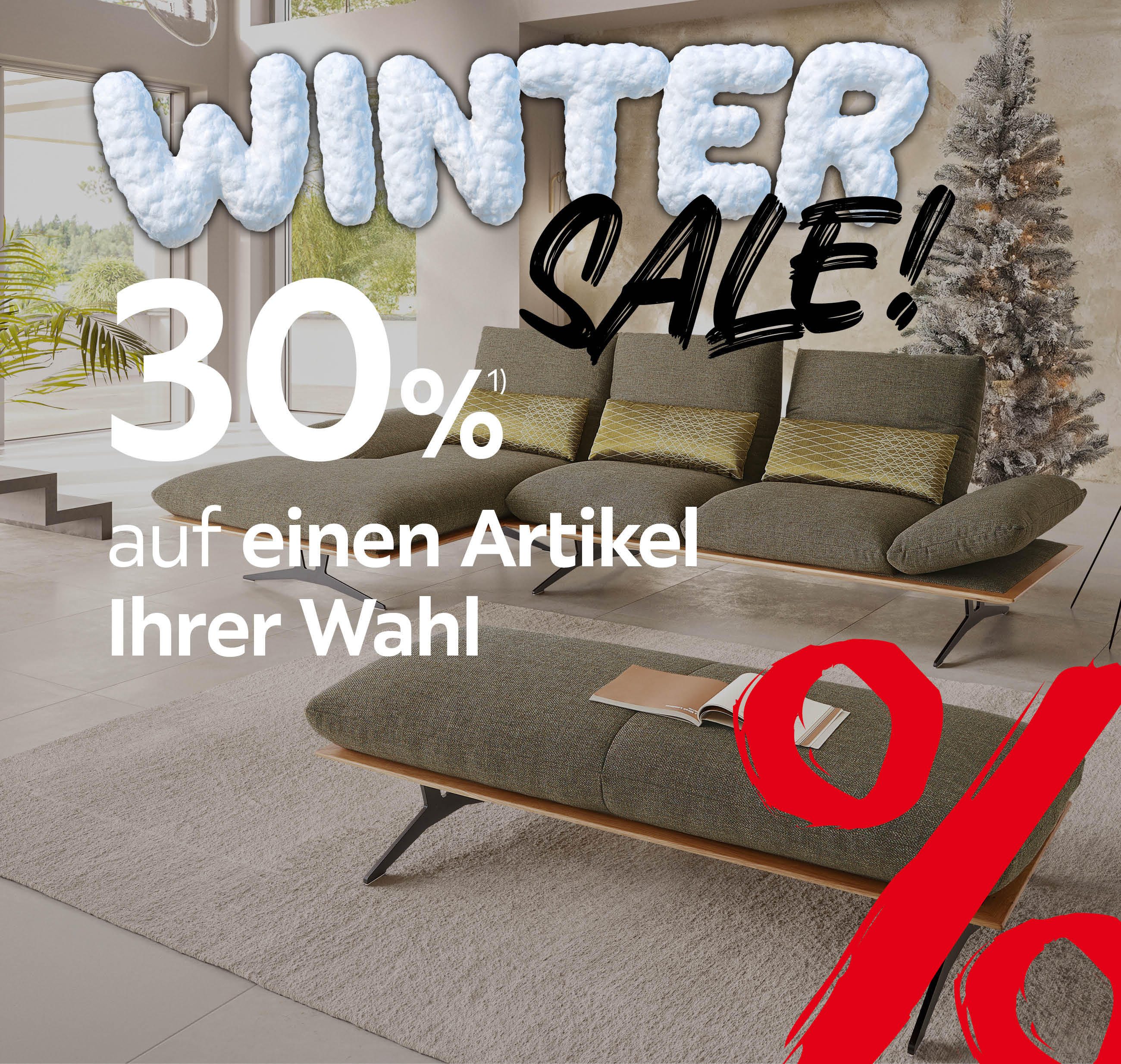 30% auf einen Wunschartikel