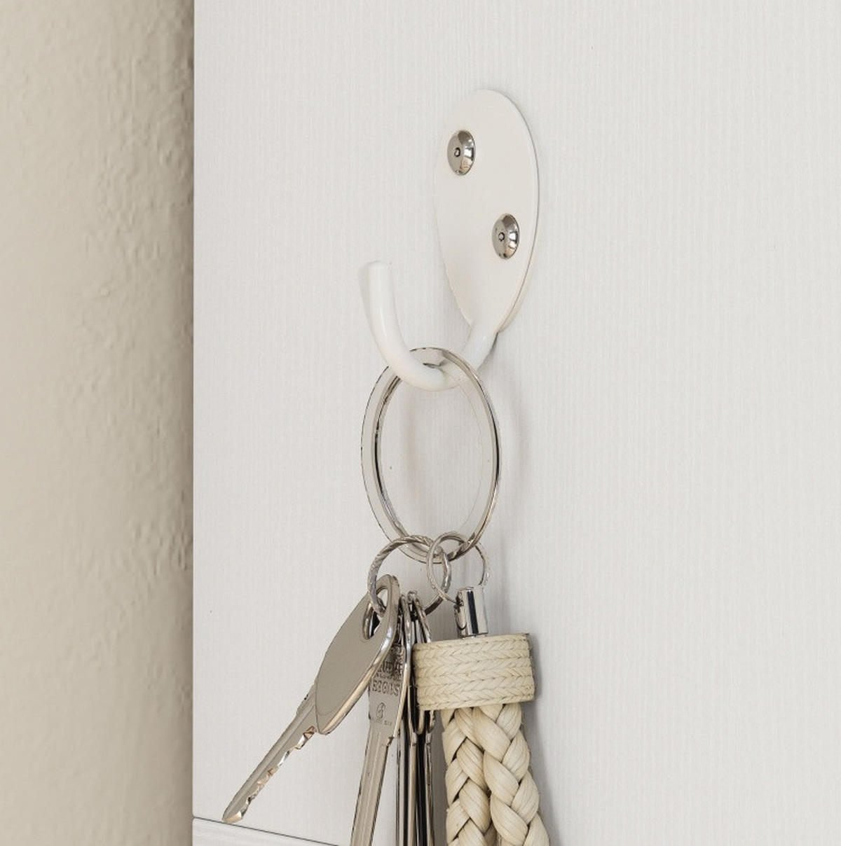 GARDEROBE 100/35/172,2 cm aus Holzwerkstoff mit Sitzbank und 12 Schuhfächern Weiß - Weiß, Holzwerkstoff (100/172.2/35cm) - Modenvie