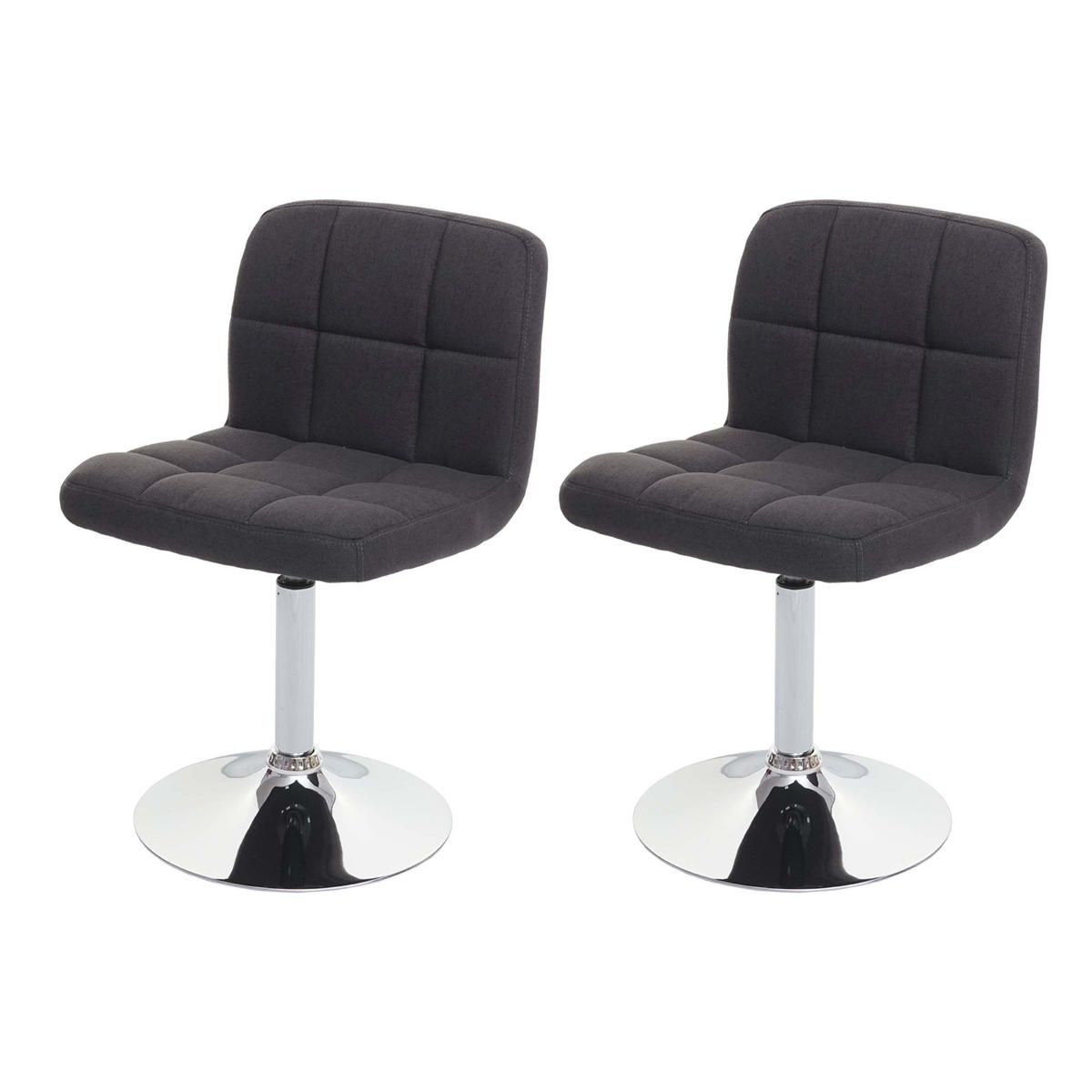 ESSZIMMERSTUHL Anthrazit - Anthrazit, Textil (45/78/48cm) - MCW