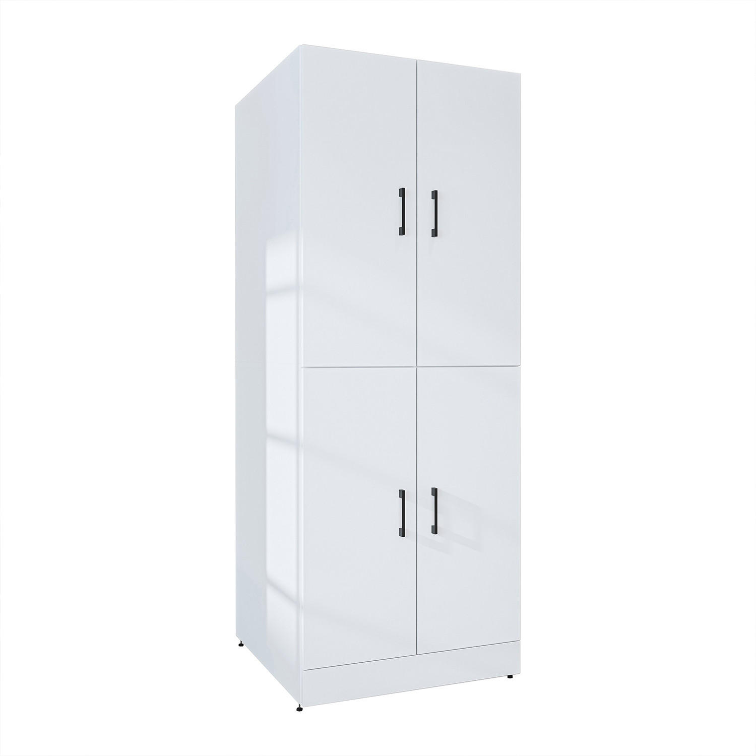 WASCHMASCHINENSCHRANK DORA-II 70cm Breit - Weiß, Holzwerkstoff (70/186/74cm)