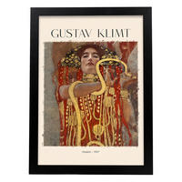 POSTER Hygeia A3 Schwarzer Rahmen - Schwarz, Papier (29.7/5/42cm) - Nacnic